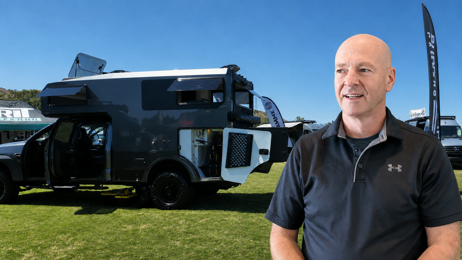 Adventure Van Expo San Juan Capistrano: The Supertramp Paragon, Geotrek Verus & a Sprinter on 37s